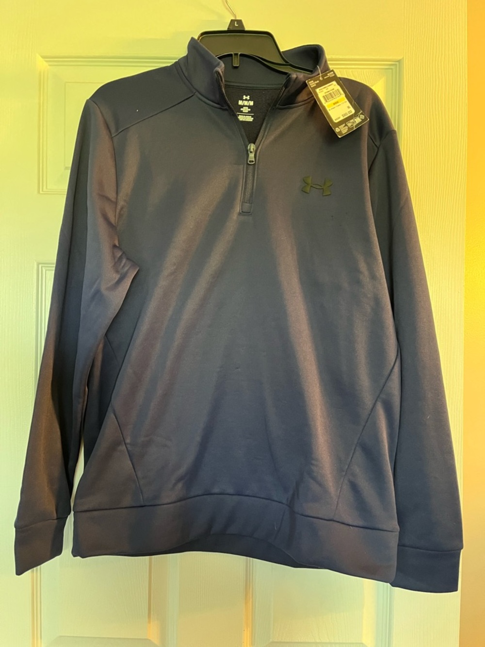 Under Armour Men's Navy Blue Quarter-Zip Performance Jacket